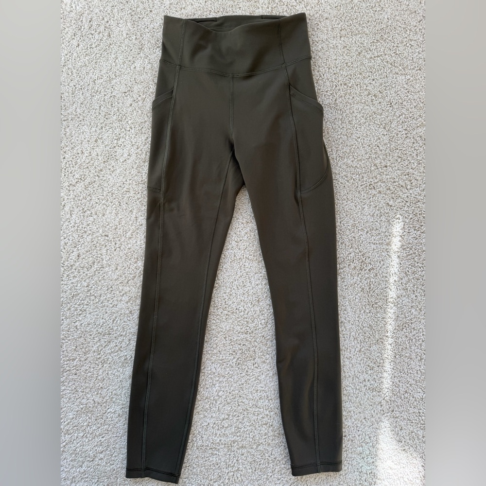 Lululemon wunder train high rise tight with pockets 25”